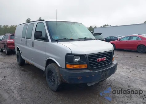 2010 GMC Savana 2500 Work Van z USA, uszkodzony, nr VIN 1GTZGFAA1A1165208
